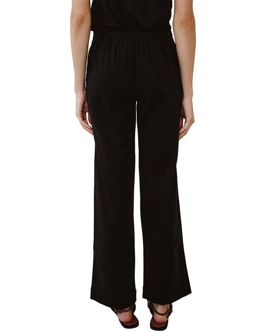 Bella Dahl Black Catalina Wide Pant