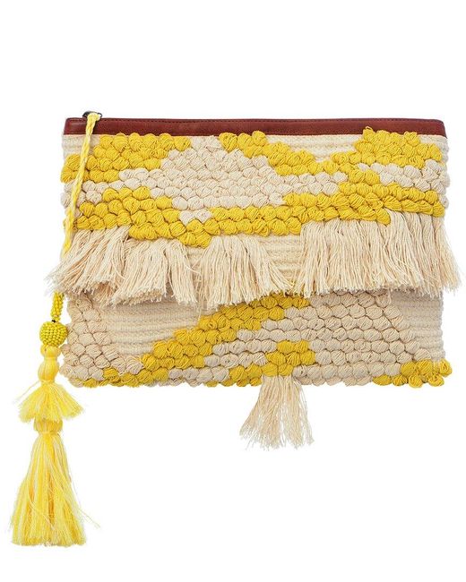 Guadalupe Yellow Majorca Clutch