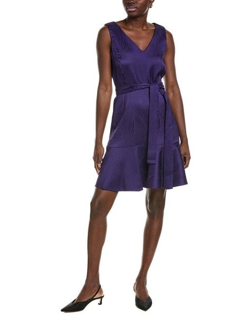 Natori Purple Mini Dress