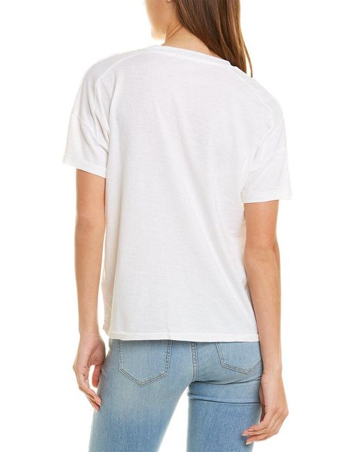 Ragdoll La Mesh T-shirt in White | Lyst