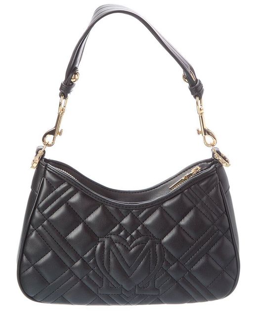 Love Moschino Gray Shoulder Bag