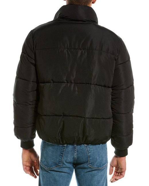 Noize Black Mahalo Puffer Jacket for men