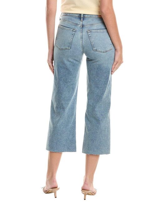 7 For All Mankind Blue Luxe Vintage Alexa Cropped Trouser Jean