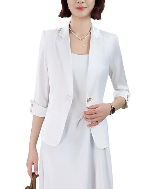 FLORIDA CLOTHING White Jacket