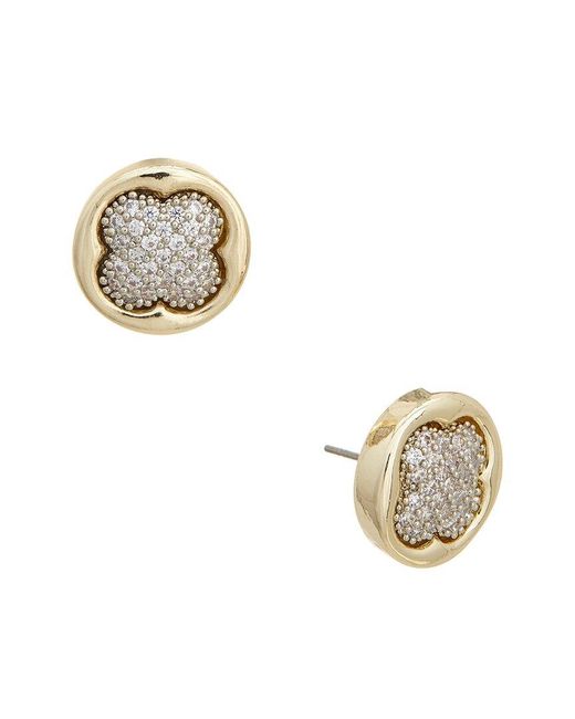 Juvell Metallic 18K Plated Cz Earrings
