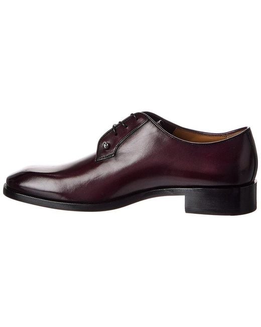 Christian Louboutin Brown Leather Oxford for men