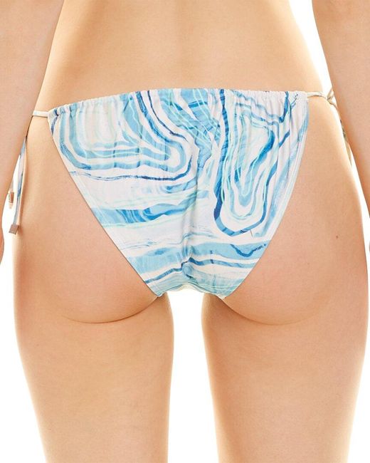 Suboo Blue Agate Ruched String Bottom