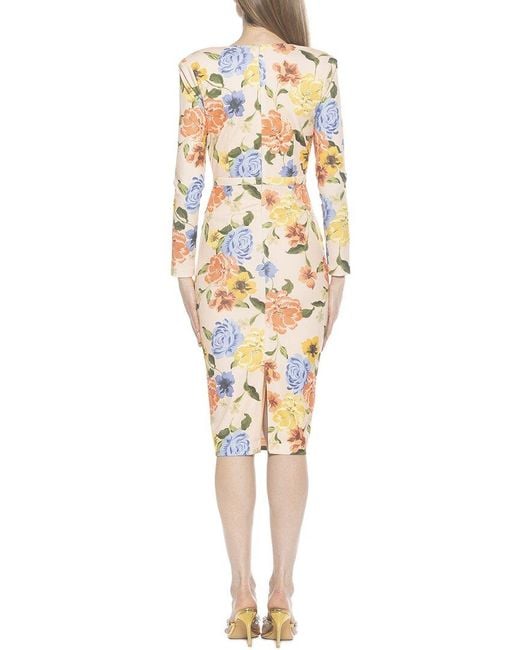 Alexia Admor White Arleth Sheath Dress