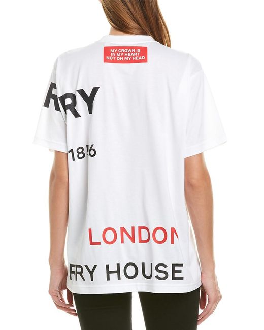 burberry t shirt lyst