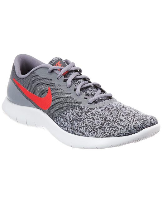 Nike Flex Contact Running Shoes in Grey for Men | Lyst Canada