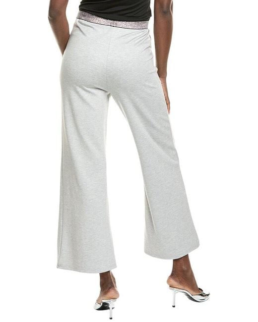 Gracia White Spangle Detail Pant