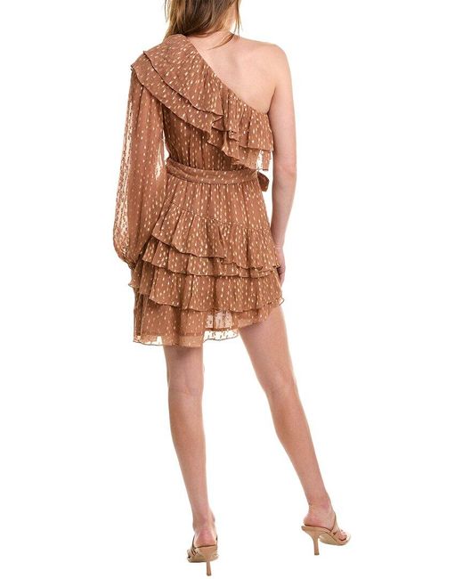 Rococo Sand Brown Belted Dress