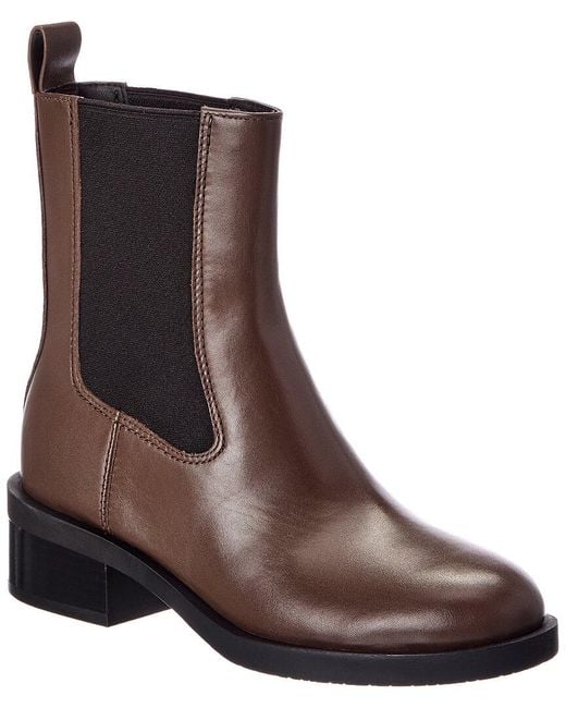 Stuart Weitzman Brown Sully Suede Chelsea Bootie