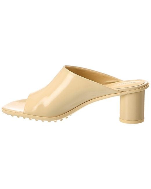 Bottega Veneta White Atomic Leather Mule