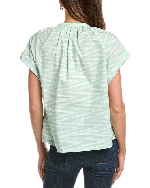 Officine Generale Green Officine Generale Nolwenn Shirt