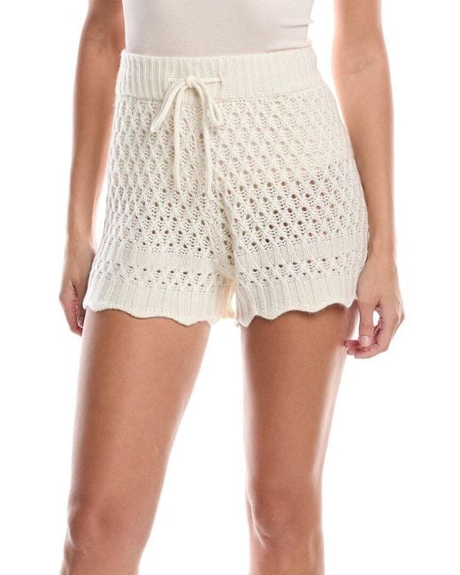 No Name White Noname Ruth Cashmere Short