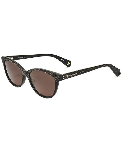 Christian Lacroix Brown Cls1095 52Mm Sunglasses