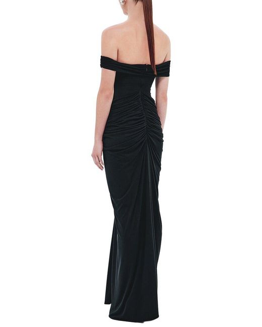 Misha Black The 'Polaris' Cupro Dress