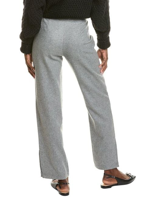 Rag & Bone Gray Cameron Wool-Blend Pant