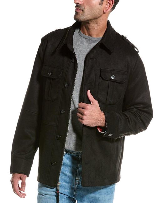 Robert Graham Black Utility Jacket for men