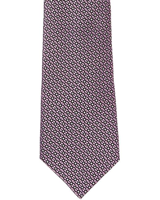 Canali Purple Lavender Silk Tie for men