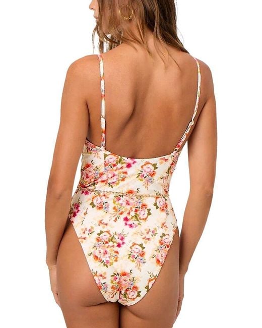 La Porte Pink Suzy Underwire Swimsuit