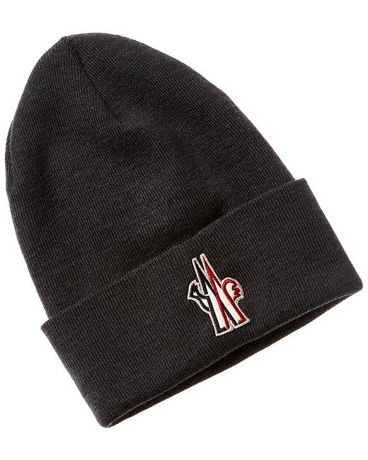 Moncler - Logo Patch Beanie - Santa Eulalia