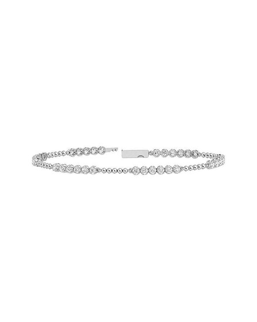 Lab Grown Diamonds White 14K 1.96 Ct. Tw. Lab-Grown Diamond Tennis Bracelet