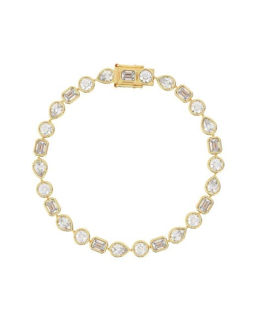 VOWE Metallic 14K 7.00 Ct. Tw. Lab-Grown Diamond Bracelet