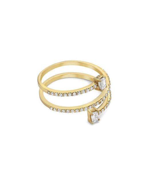 Forever Creations USA Inc. White Forever Creations 18k 0.52 Ct. Tw. Diamond Wrap Ring