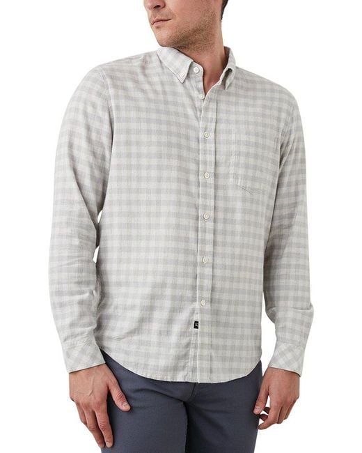Rails Reid Button-down Shirt in Grey for Men | Lyst Canada