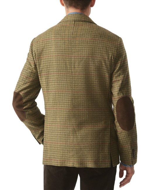 J.McLaughlin Green J. Mclaughlin Suffolk Jacket for men