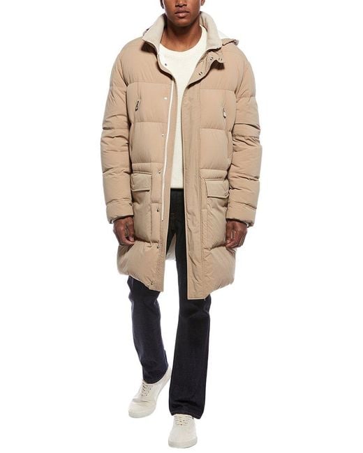 Brunello Cucinelli Natural Puffer Jacket for men