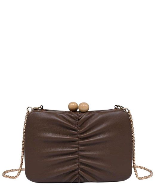 Urban Expressions Brown Gianna Evening Clutch