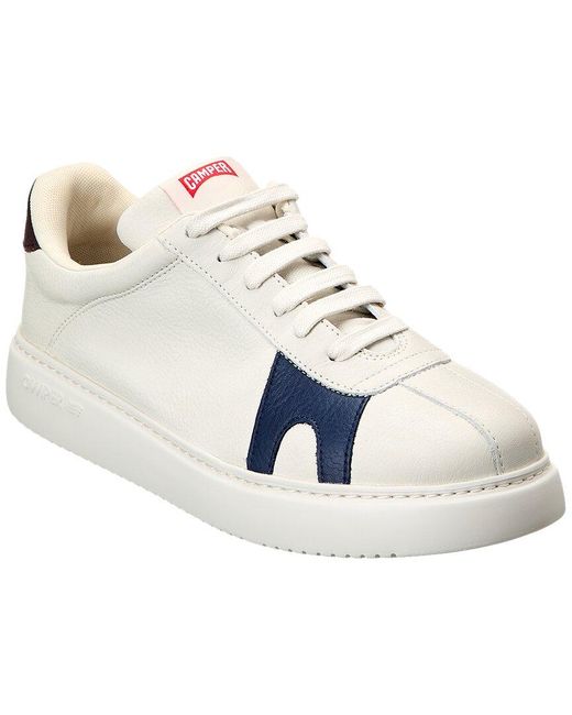 Camper White Twins Leather Sneaker for men