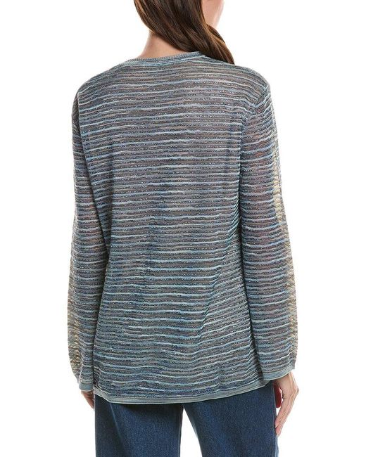 Missoni Gray Oversized Pullover