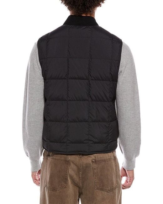 Moncler Gray Puffer Vest for men
