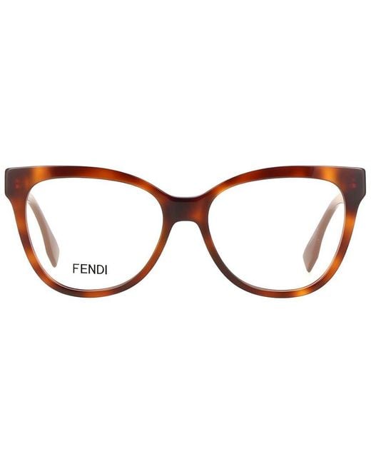 Fendi Brown 54Mm Optical Frames