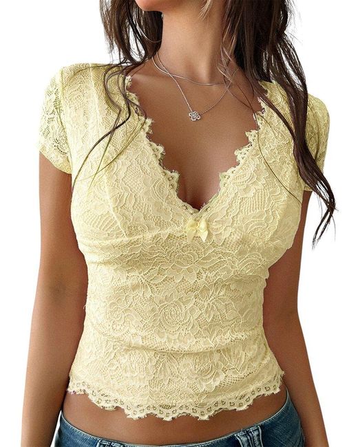 Luna Tuccini Yellow T-Shirt