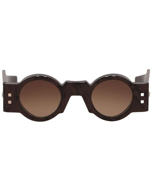 Balmain Brown Bps159 42Mm Sunglasses for men