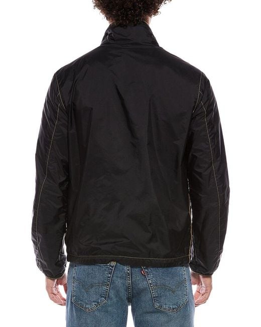 Moncler Black Solid Jacket for men