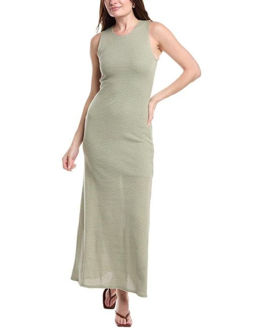 Rag & Bone Green Carine Crochet Tank Maxi Dress
