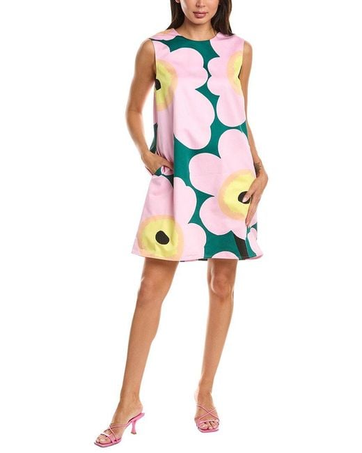 Marimekko Multicolor Siluetti Unikko Dress