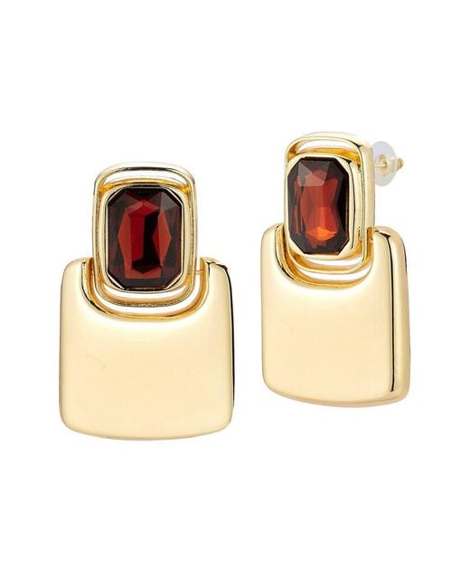 Chloe and Madison Natural Jewelry Plated Earrings