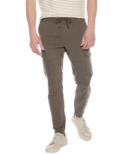 Point Zero Gray Super Flex Cargo Jogger Pant for men
