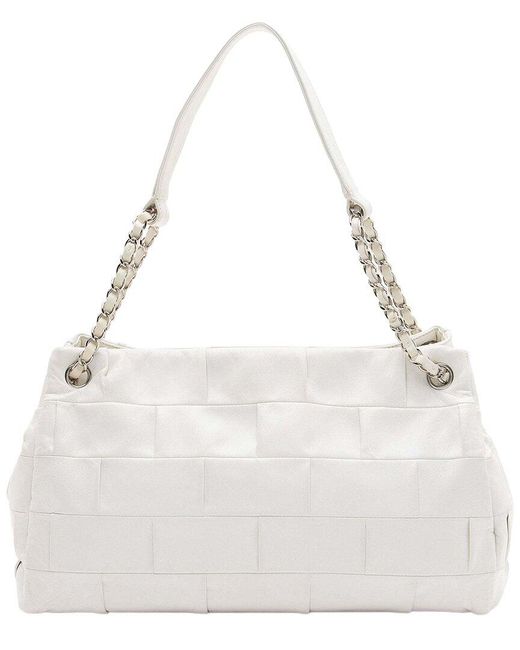 Chanel Natural Patchwork Igloo Shoulder Bag (authentic Pre-loved)