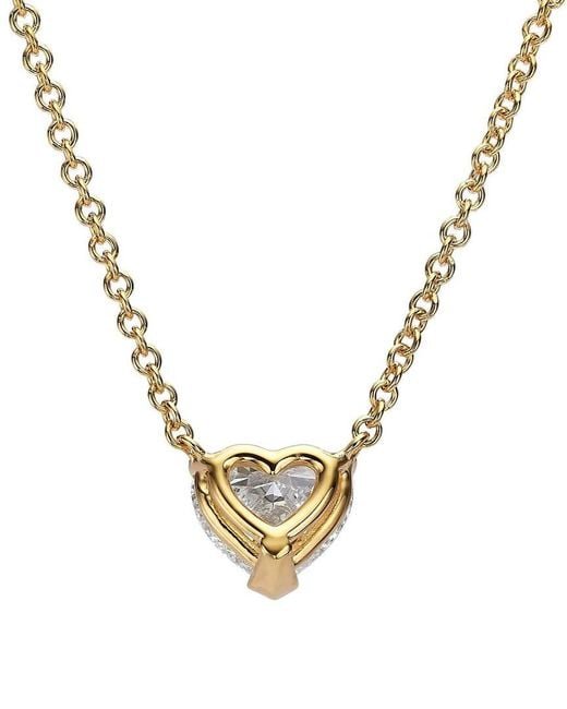 Lab Grown Diamonds Metallic 14k 5.50 Ct. Tw. Lab-grown Diamond Necklace