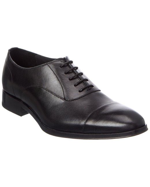 Paul Smith Black Portman Leather Oxford for men