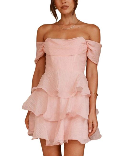ENJOY PETRA Pink Mini Dress