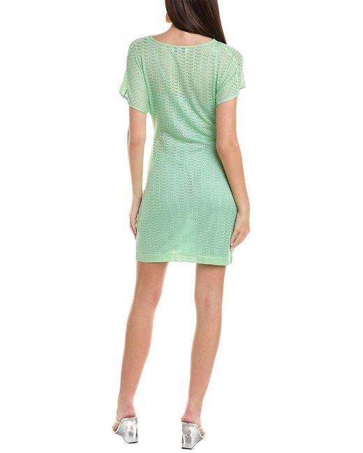 M Missoni Green Sheath Dress
